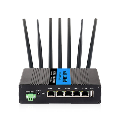 Router industriale doppio della rete del router RS232 RS485 dell'ingresso di SIM Card 4G
